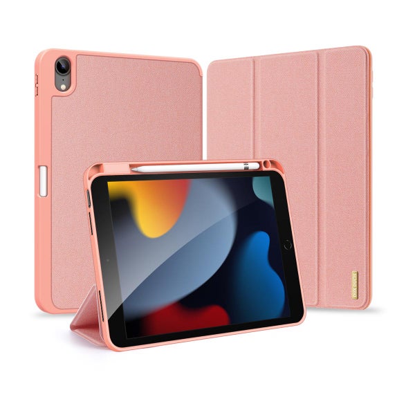 iPad 11" (2022 / 2025) Dux Ducis Domo -suojakotelo, Ruusukulta
