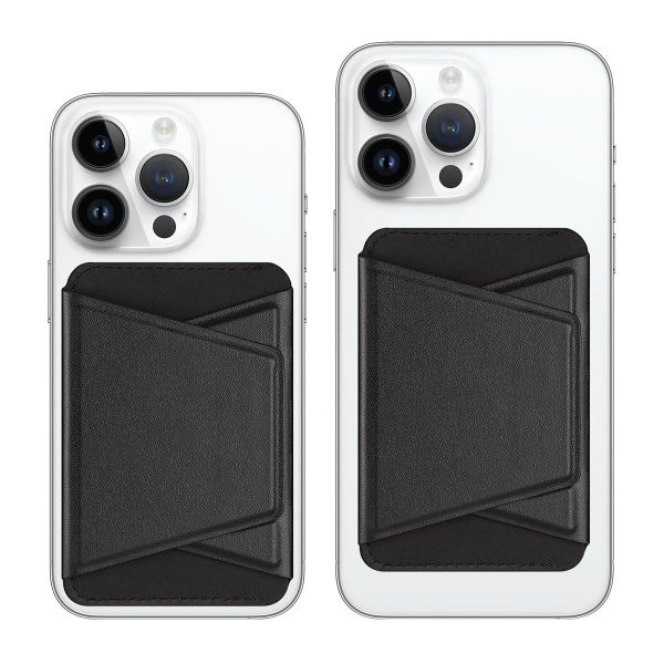 Dux Ducis MagSafe Wallet Stand -korttikotelo, Musta