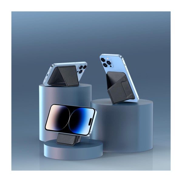 Dux Ducis MagSafe Wallet Stand -korttikotelo, Musta