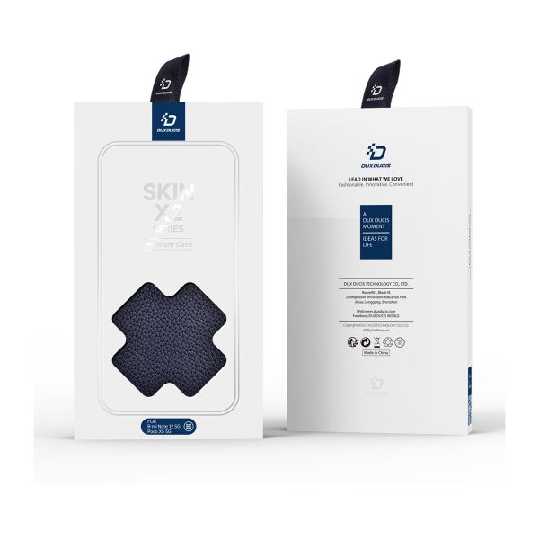 Xiaomi Redmi Note 12 5G / Poco X5 5G Dux Ducis Skin X2 -suojakuoret, Sininen