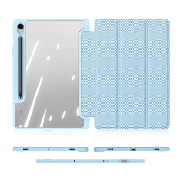 Galaxy Tab S9 / S9 FE / S10 FE / S10 Lite Dux Ducis Toby -suojakuoret, Sininen