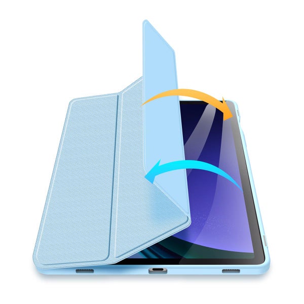 Galaxy Tab S9 / S9 FE / S10 FE / S10 Lite Dux Ducis Toby -suojakuoret, Sininen