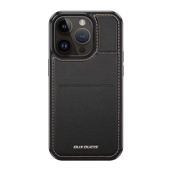 Dux Ducis Rafi iPhone 15 Pro Max MagSafe -suojakuori, Musta