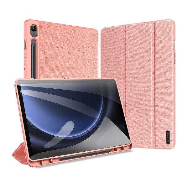 Galaxy Tab S9 FE / S10 FE / S10 Lite Dux Ducis Domo -suojakotelo, Pinkki