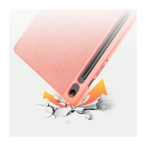 Galaxy Tab S9 FE / S10 FE / S10 Lite Dux Ducis Domo -suojakotelo, Pinkki