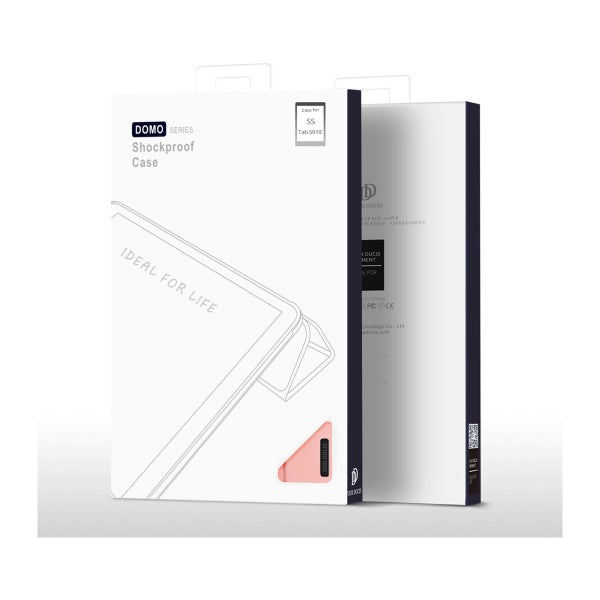 Galaxy Tab S9 FE / S10 FE / S10 Lite Dux Ducis Domo -suojakotelo, Pinkki