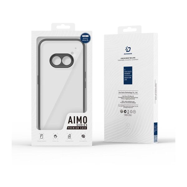 Dux Ducis Aimo Nothing Phone (2a) -suojakuori, Musta
