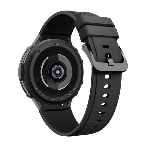Spigen Liquid Air Galaxy Watch6 Classic 43 mm suojakuori, Mattamusta