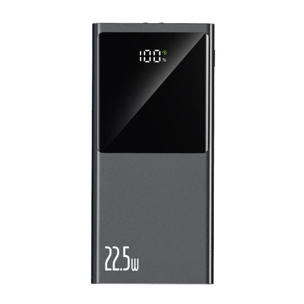 Tech-Protect PB13 20000mAh 22.5W -varavirtal&auml;hde, Harmaa