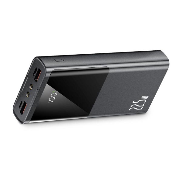 Tech-Protect PB13 20000mAh 22.5W -varavirtal&auml;hde, Harmaa