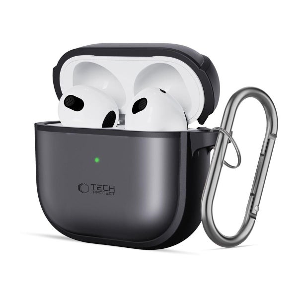 Tech-Protect Magmat AirPods 4 -suojakotelo, Musta