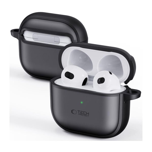 Tech-Protect Magmat AirPods 4 -suojakotelo, Musta