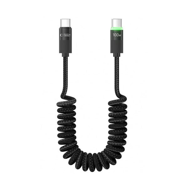 Tech-Protect UB20T PD100W/5A USB-C -kaapeli, 180cm musta