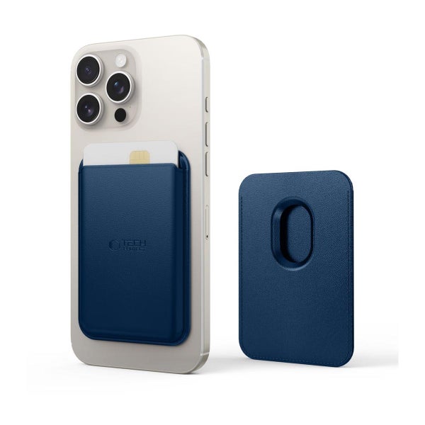 Tech-Protect MagWallet MagSafe -korttitasku, Sininen