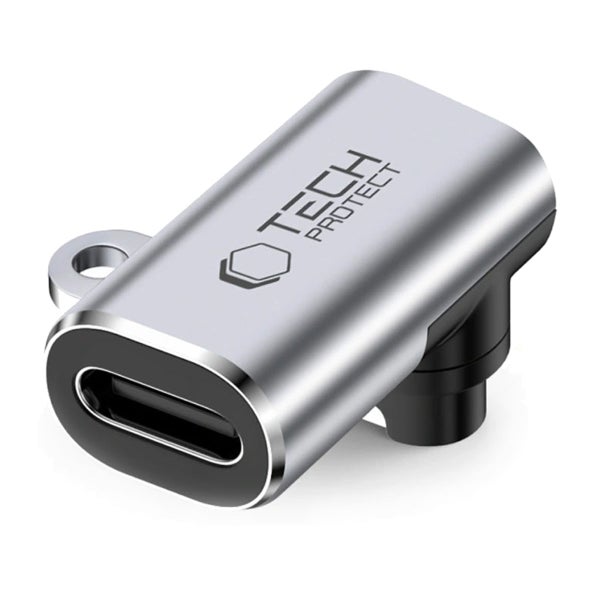 Tech-Protect Ultraboost USB-C adapteri Garmin-&auml;lykellolle, Harmaa