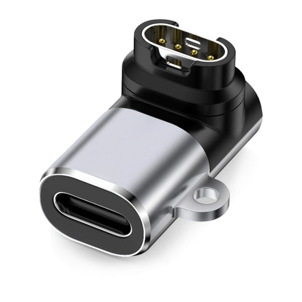 Tech-Protect Ultraboost USB-C adapteri Garmin-&auml;lykellolle, Harmaa
