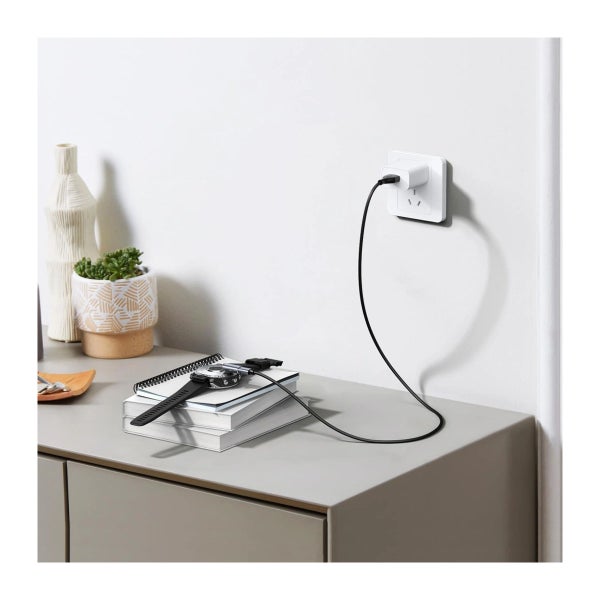 Tech-Protect Ultraboost USB-C adapteri Garmin-&auml;lykellolle, Harmaa