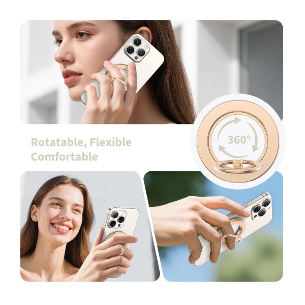 Tech-Protect magneettinen MagSafe-rengaspidike, MMR600, kulta