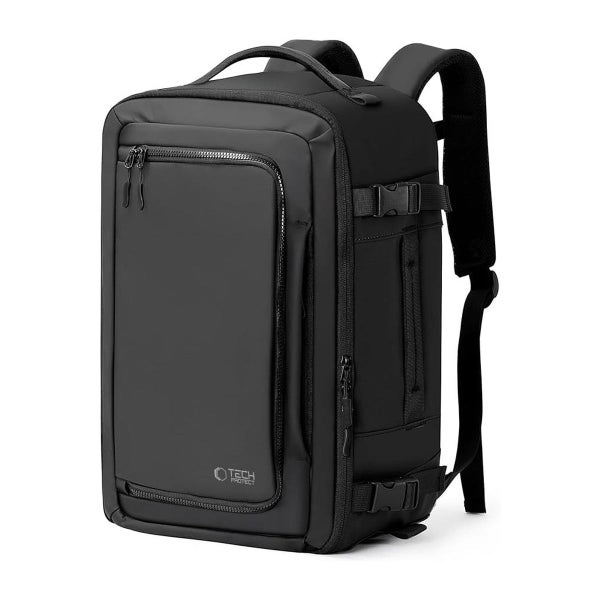 Tech-Protect Defender S50 -lentoreppu, 20L, musta