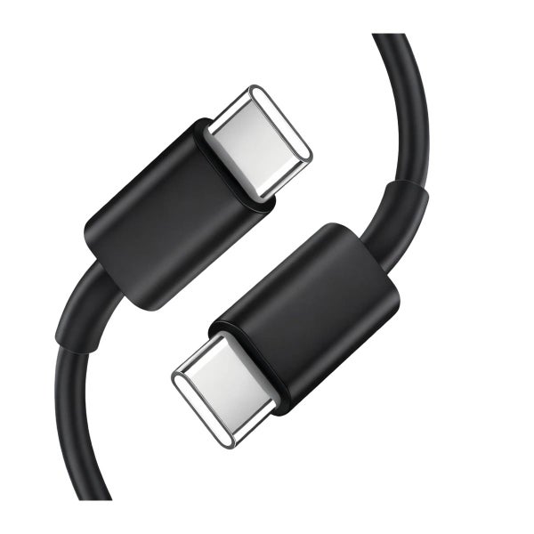 Tech-Protect NCA45W-GAN2 QC -verkkolaturi ja USB-C -kaapeli, Musta