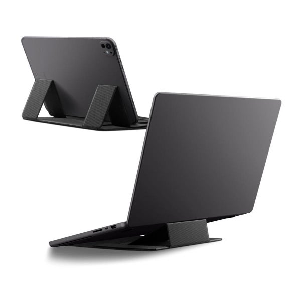 Spigen LD201-S8 Slimfold -teline kannettavalle, Harmaa