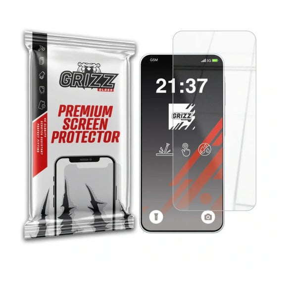 Grizz HybridGlass Galaxy A16 / A17 -hybridilasi, Kirkas