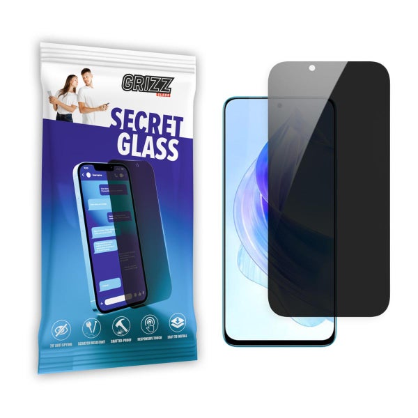 Grizz SecretGlass Honor X8a / 90 Lite 5G -hybridilasi, Yksityissuoja