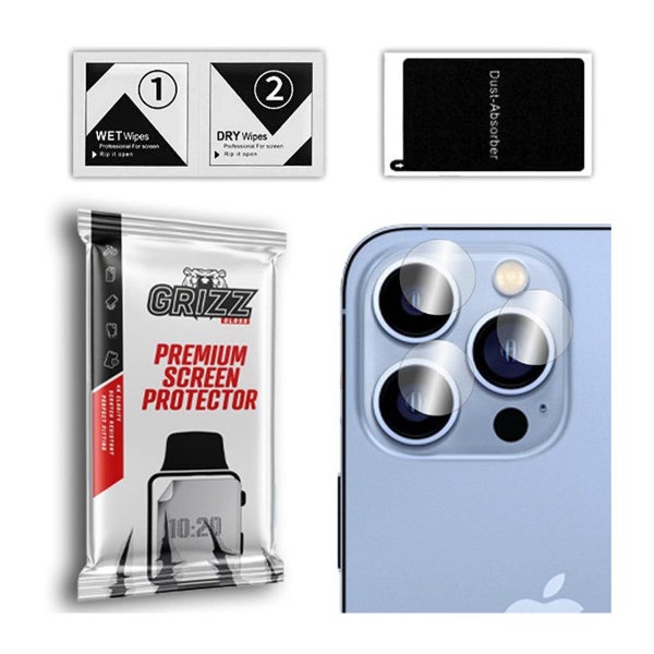 Grizz Hybrid Camera Glass Galaxy A05s -hybridilasi, Takakameroille (2-pack)