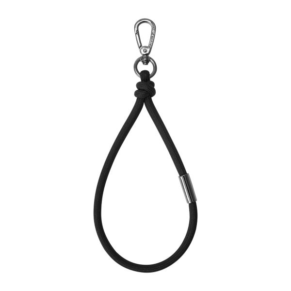 iDeal of Sweden Cord Phone Wristlet -rannehihna puhelimelle, Coal Black