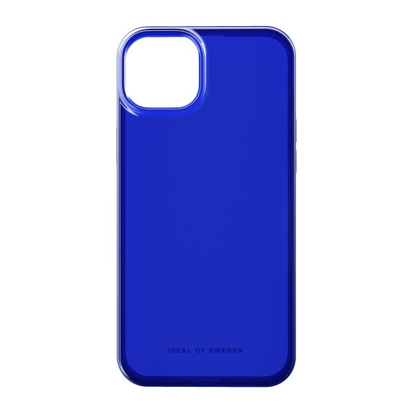 iDeal of Sweden iPhone 15 Plus Clear Case -suojakuori, Cobalt Blue