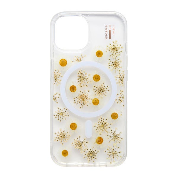 iDeal of Sweden iPhone 17e / 16e / 15 / 14 / 13  MagSafe Clear Case -suojakuori, Daisy Bloom