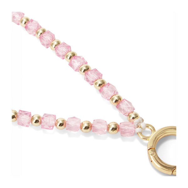 iDeal of Sweden Chain Wristlet -rannehihna puhelimelle, Light Pink