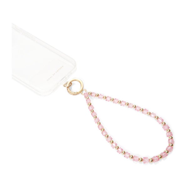 iDeal of Sweden Chain Wristlet -rannehihna puhelimelle, Light Pink