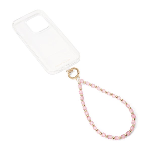 iDeal of Sweden Chain Wristlet -rannehihna puhelimelle, Light Pink