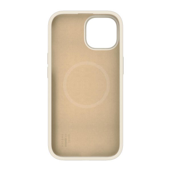 iDeal of Sweden iPhone 17e / 16e / 15 / 14 / 13 MagSafe Silicone Case, Cloud Dancer