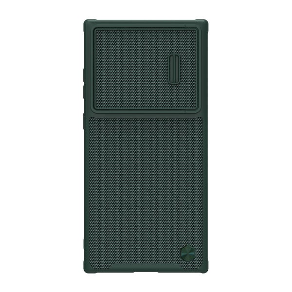 Nillkin Textured Case S -suojakuori, Galaxy S23 Ultra 5G, Vihre&auml;