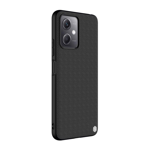 Nillkin Textured Case -suojakuori, Xiaomi Redmi Note 12 5G / Poco X5 5G, Musta