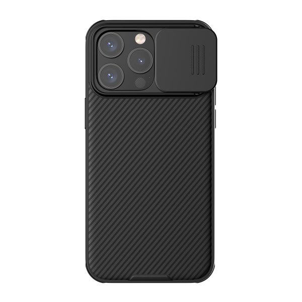 Nillkin iPhone 15 Pro CamShield Pro Case -suojakuori, Musta