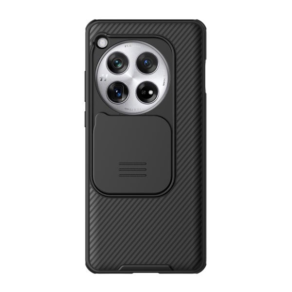 Nillkin OnePlus 12 5G CamShield Pro Case -suojakuori, Musta