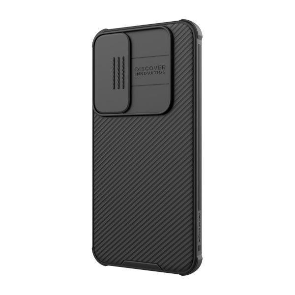 Nillkin MagSafe Galaxy A55 5G CamShield Pro Case -suojakuori, Musta