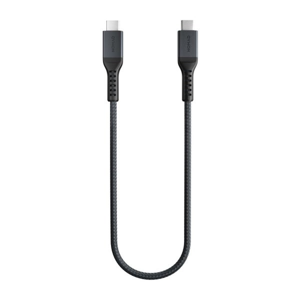 Nomad Kevlar V2 USB-C / USB-C -kaapeli, 0.3m musta