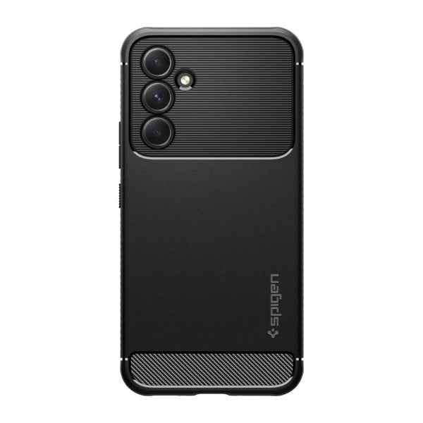 Spigen Rugged Armor Galaxy A54 5G suojakuori, Musta