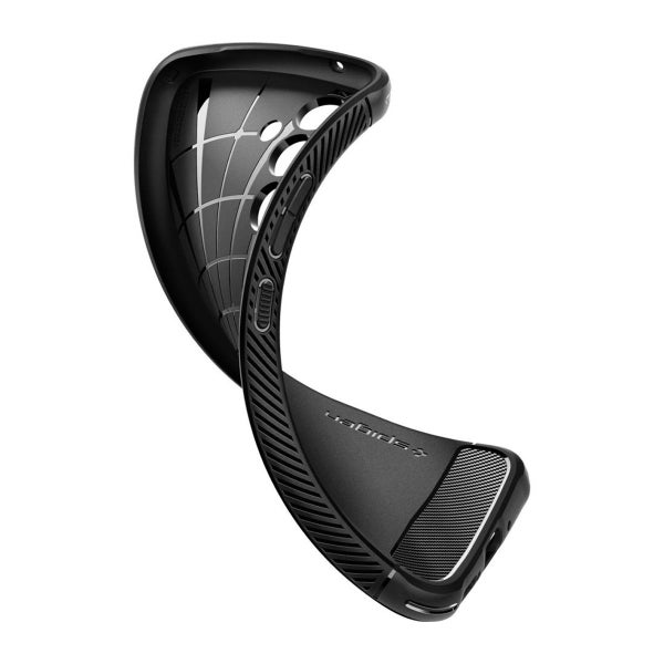 Spigen Rugged Armor Galaxy A54 5G suojakuori, Musta