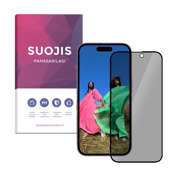 iPhone 14 Pro Suojis-panssarilasi, yksityissuoja