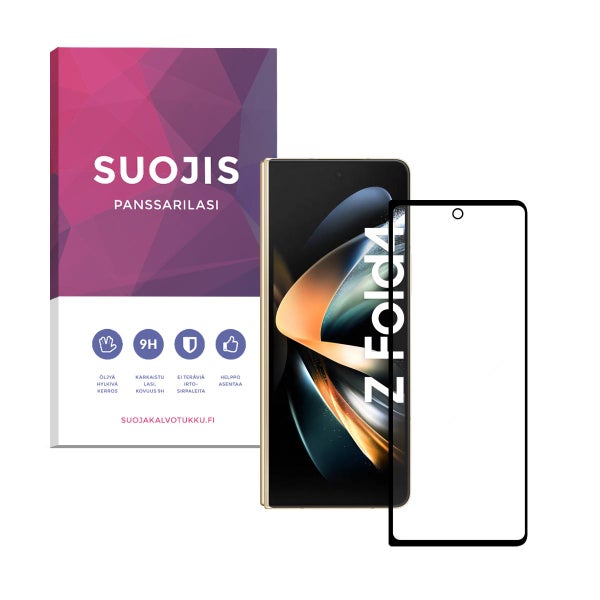Samsung Galaxy Z Fold4 Suojis-panssarilasi, koko n&auml;yt&ouml;lle