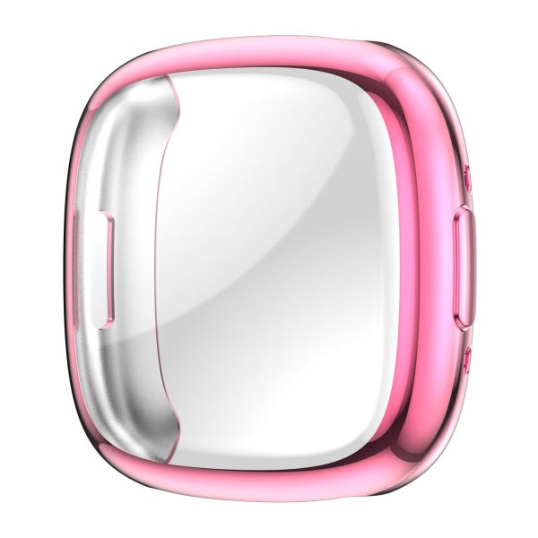 TPU-suojakuori Fitbit Versa 4 / Sense 2 -&auml;lykellolle, Pinkki