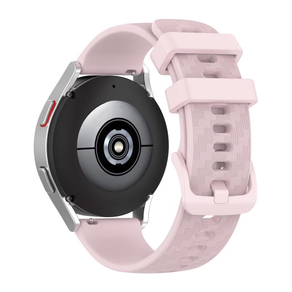 Yleissopiva silikoniranneke (20 mm), Vaaleanpunainen