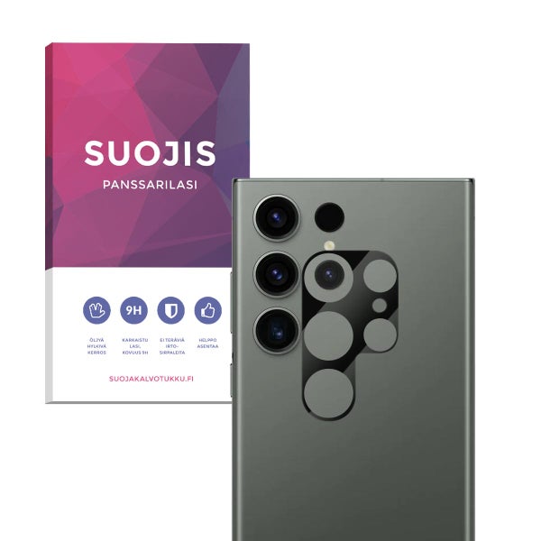 Samsung Galaxy S23 Ultra 5G Suojis-panssarilasi, takakameroille