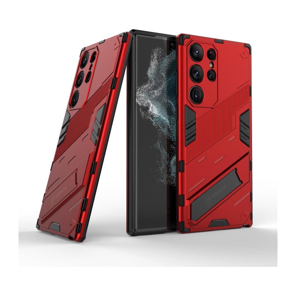 Samsung Galaxy S23 Ultra 5G Armor -suojakuori, Punainen