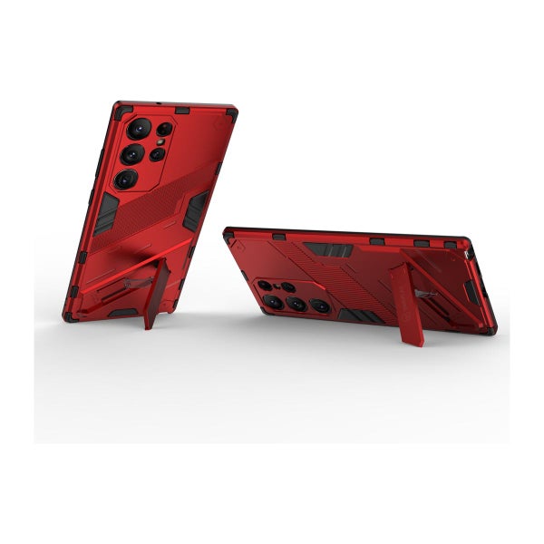 Samsung Galaxy S23 Ultra 5G Armor -suojakuori, Punainen